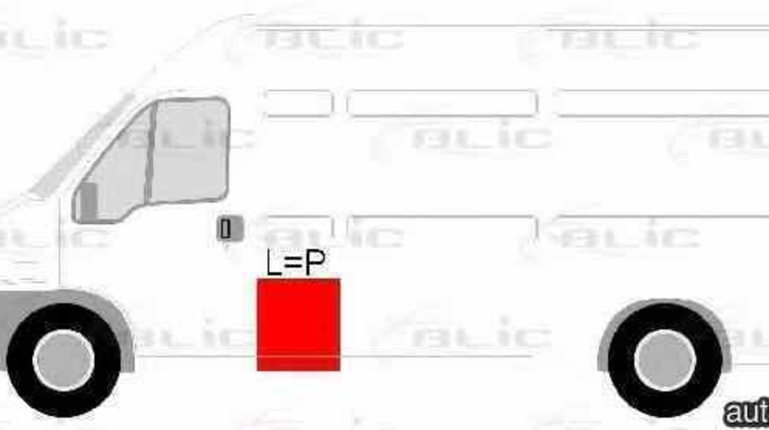 Panou lateral FIAT DUCATO platou / sasiu 230 BLIC 6504-03-2092010P