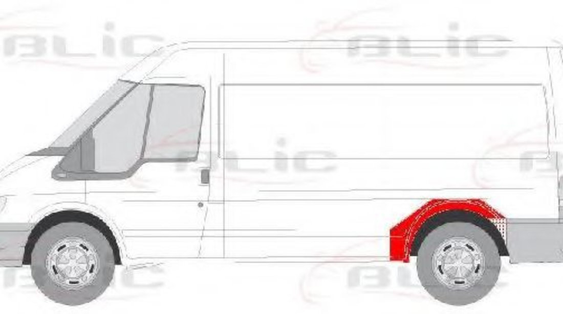 Panou lateral FORD TRANSIT bus (2006 - 2014) BLIC 6504-03-2509593P piesa NOUA