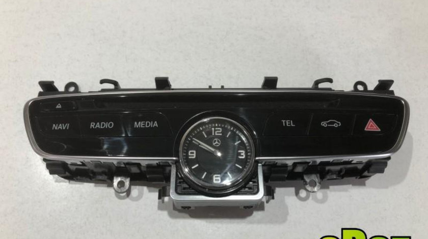 Panou media cu ceas Mercedes C-Class (2014->) [W205] a2059053901