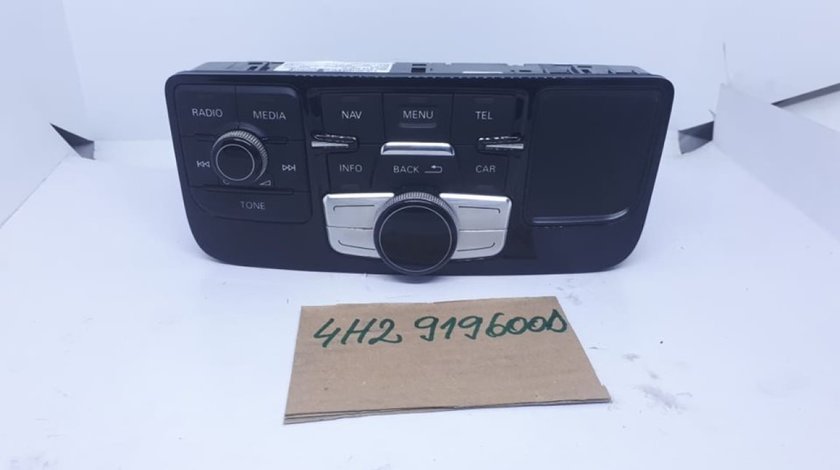 Panou MMI / navigatie / Unitate radio Audi A8 4H D4 2010-2017 4H2919600D
