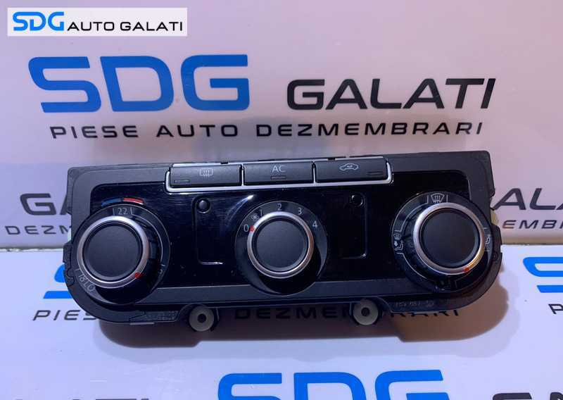 Panou Modul Comanda AC Clima Climatronic VW Golf 6 2008 - 2014 Cod 3C8907336H