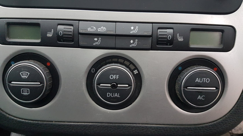 Panou Modul Display AC Clima Climatronic cu Scaune Incalzite VW EOS 2006 - 2010