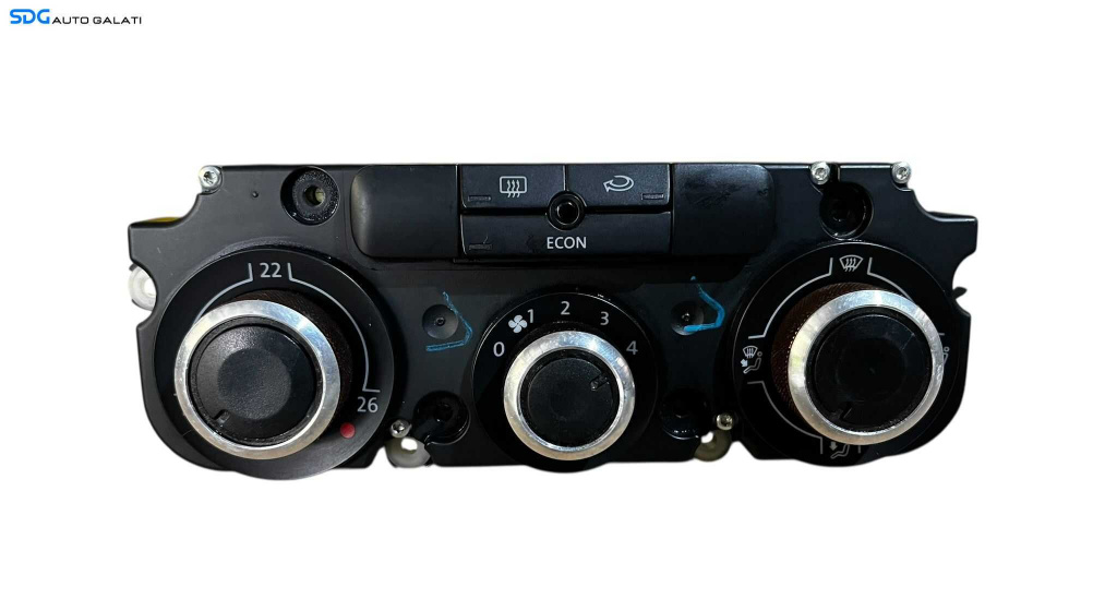 Panou Modul Unitate Comanda AC Aer Conditionat Clima Climatic Volkswagen Caddy 2003 - 2010 Cod 1K0820047CB 5HB008719 [LC0593]