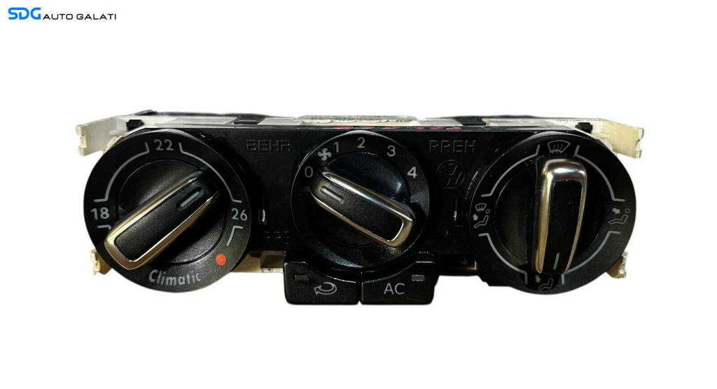 Panou Modul Unitate Comanda AC Aer Conditionat Clima Climatic Volkswagen Polo 6R 2009 - 2016 Cod 6R0020045E [LC0660]