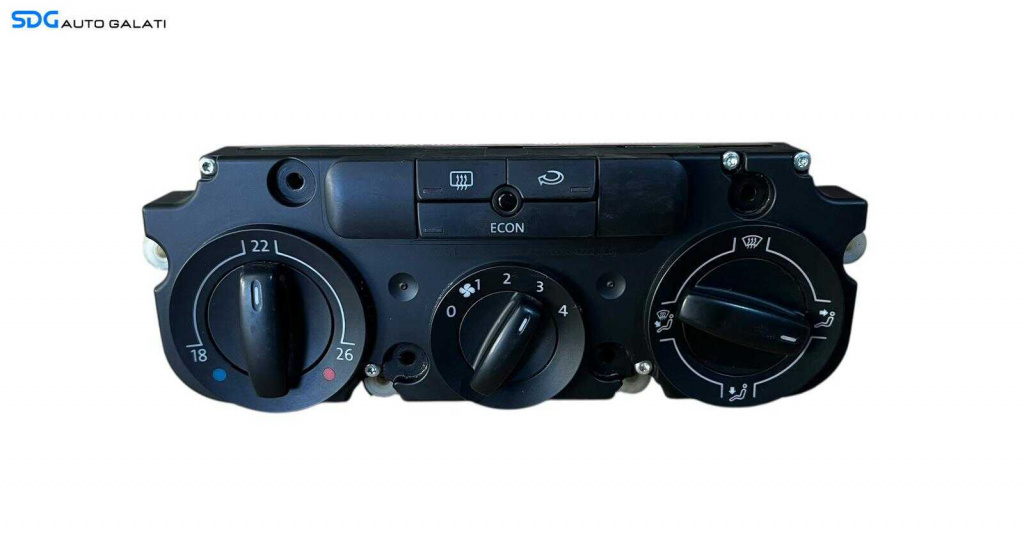 Panou Modul Unitate Comanda AC Aer Conditionat Clima Climatic Volkswagen Caddy 2003 - 2010 Cod 1K0820047CB 5HB008719 [LC0578]