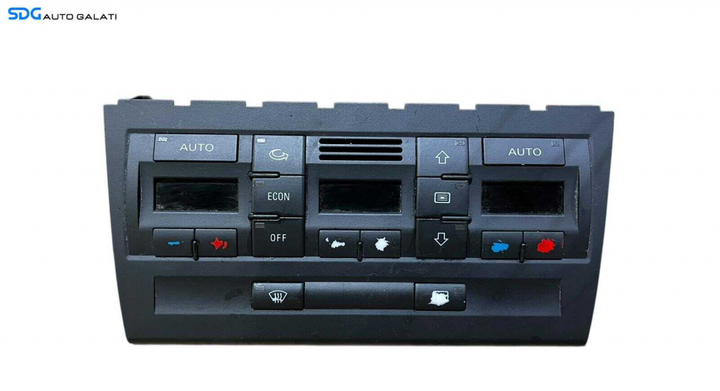 Panou Modul Unitate Comanda AC Aer Conditionat Clima Climatronic Audi A4 B7 2004 - 2008 Cod 8E0820043BL [LC0699]