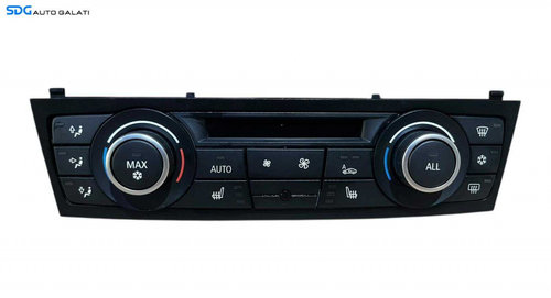 Panou Modul Unitate Comanda AC Aer Conditionat Clima Dublu Climatronic Dual Zone cu Incalzire in Sca...