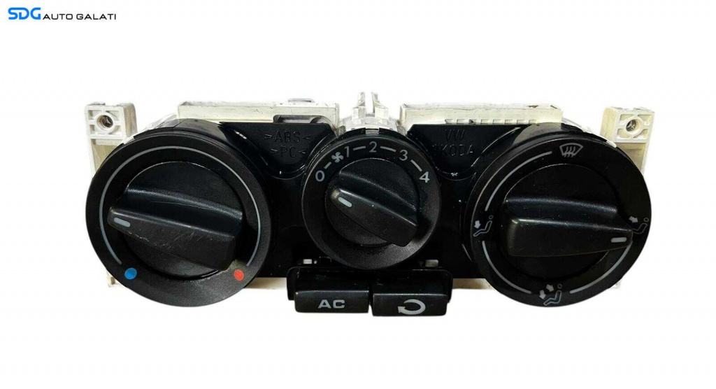 Panou Modul Unitate Comanda AC Aer Conditionat Clima Climatic Volkswagen Golf 4 1998 - 2005 Cod 1U0820045 [LC0666]