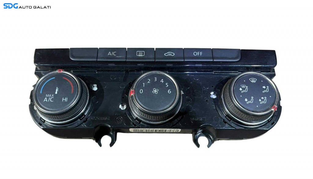 Panou Modul Unitate Comanda AC Aer Conditionat Clima Climatronic Volkswagen Golf 7 2013 - 2017 Cod 5G0907426M [LC1201]