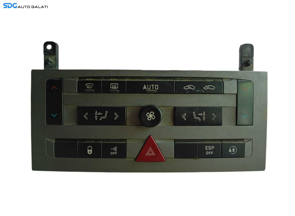 Panou Modul Unitate Comanda AC Aer Conditionat Clima Climatic Peugeot 407 2004 - 2010 Cod 96573322 96573322YW [L6113]