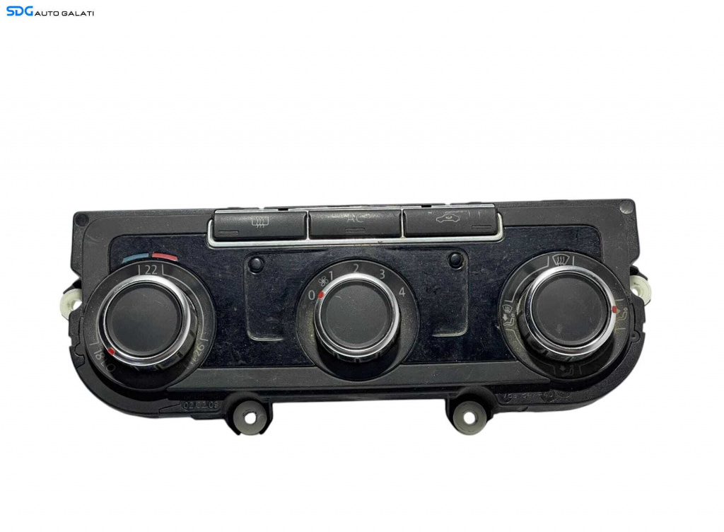 Panou Modul Unitate Comanda AC Aer Conditionat Clima Climatic Volkswagen Passat CC 2008 - 2012 Cod 3C8907336 [L2870]