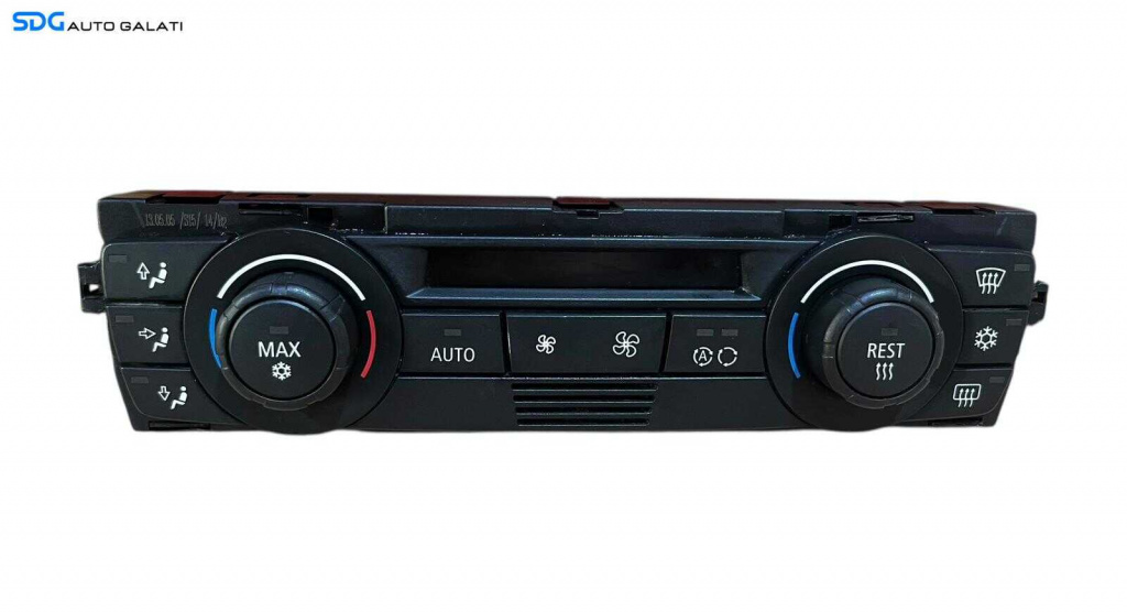 Panou Modul Unitate Comanda AC Aer Conditionat Clima Dublu Climatronic Dual Zone BMW Seria 3 E90 E91 2004 - 2011 Cod 6958536 [LC0788]