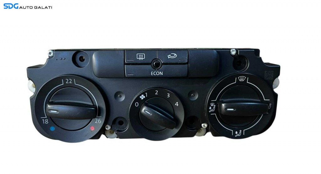 Panou Modul Unitate Comanda AC Aer Conditionat Clima Climatic Volkswagen Caddy 2003 - 2010 Cod 1K0820047EF 5HB008719 [LC0579]