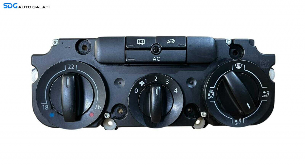 Panou Modul Unitate Comanda AC Aer Conditionat Clima Climatic Volkswagen Caddy 2003 - 2010 Cod 1K0820047HM 5HB009352 [LC0580]