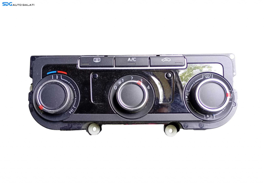Panou Modul Unitate Comanda AC Aer Conditionat Clima Climatic Volkswagen Caddy 2010 - 2015 Cod 1K8907426K 5HB012108 [LC0616]