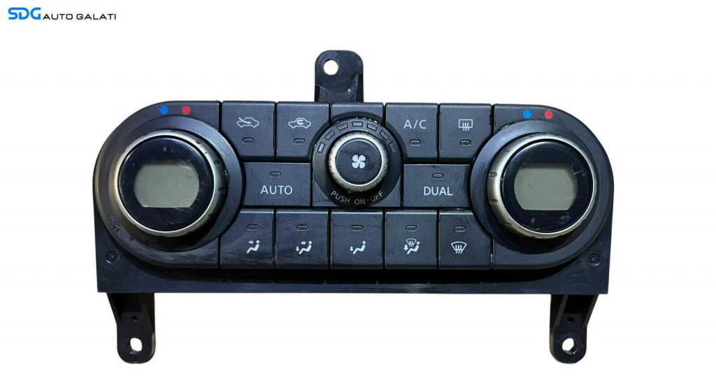 Panou Modul Unitate Comanda AC Aer Conditionat Clima Dublu Climatronic Nissan Qashqai J10 2007 - 2013 Cod 27500JD45D [LC1217]