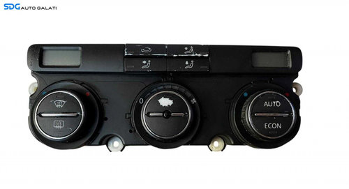 Panou Modul Unitate Comanda AC Aer Conditionat Clima Climatronic Dublu Dual Zone Volkswagen Jetta 3 ...