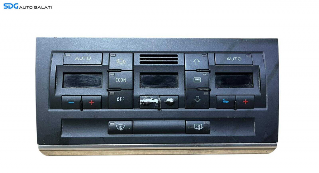 Panou Modul Unitate Comanda AC Aer Conditionat Clima Climatronic Audi A4 B7 2004 - 2008 Cod 8E0820043BJ [LC0706]