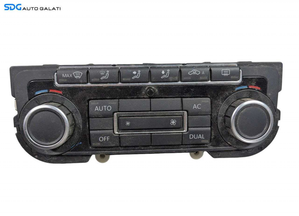 Panou Modul Unitate Comanda AC Aer Conditionat Clima Climatronic Volkswagen Golf 6 2008 - 2014 Cod 5K0907044 BS 5HB00974640 [L6958]