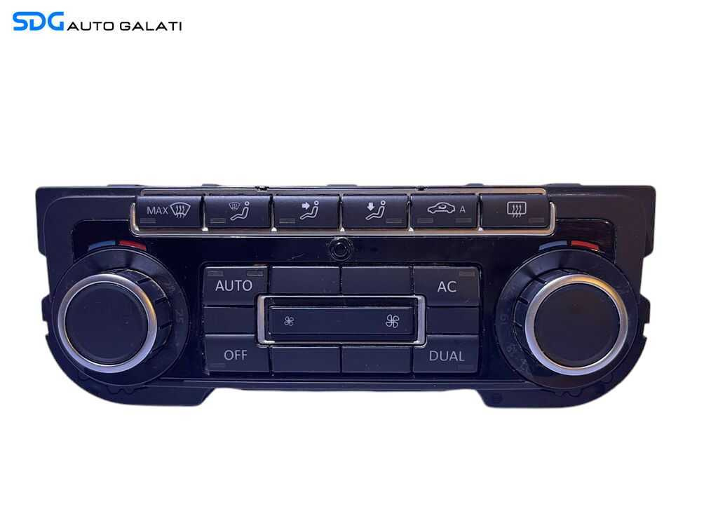Panou Modul Unitate Comanda AC Aer Conditionat Clima Climatronic Dublu Dual Zone Volkswagen Tiguan 2012 - 2018 Cod 5K0907044BC [LR0028]