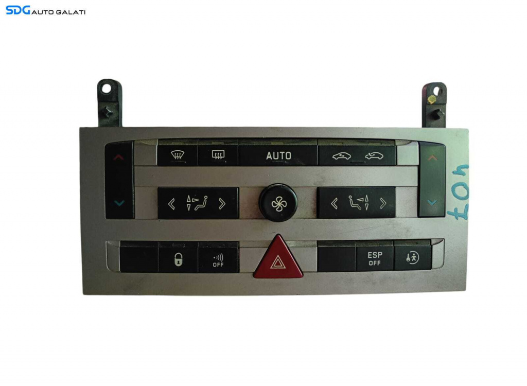 Panou Modul Unitate Comanda AC Aer Conditionat Clima Climatic Peugeot 407 2004 - 2010 Cod 96573322 96573322YP [L6108]