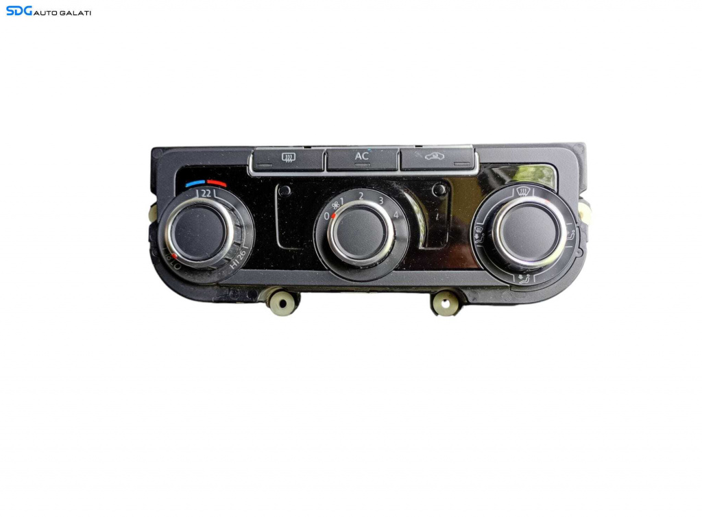 Panou Modul Unitate Comanda AC Aer Conditionat Clima Climatic Volkswagen Caddy 2010 - 2015 Cod 3C8907336AB 5HB009751 [LC0611]