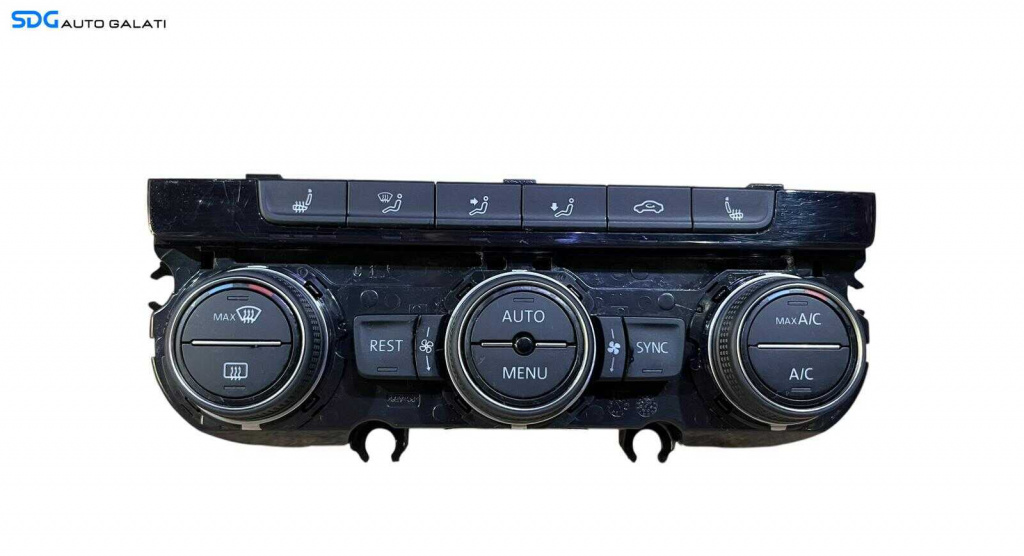 Panou Modul Unitate Comanda AC Aer Conditionat Clima Climatronic Volkswagen Golf 7 2013 - 2020 Cod 5G0907426M [LC1202]