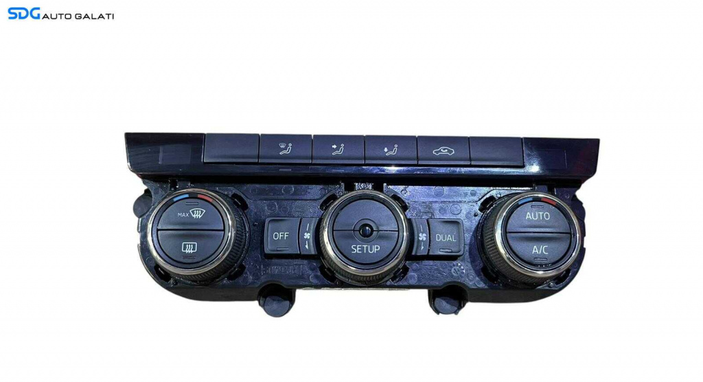 Panou Modul Unitate Comanda AC Aer Conditionat Clima Climatronic Skoda Octavia 3 2013 - 2020 Cod 5E0907044K [LC1205]