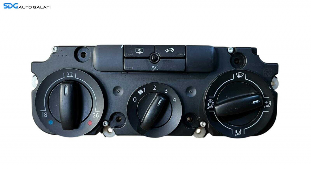 Panou Modul Unitate Comanda AC Aer Conditionat Clima Climatic Volkswagen Caddy 2003 - 2010 Cod 1K0820047FT 5HB009352 [LC0583]