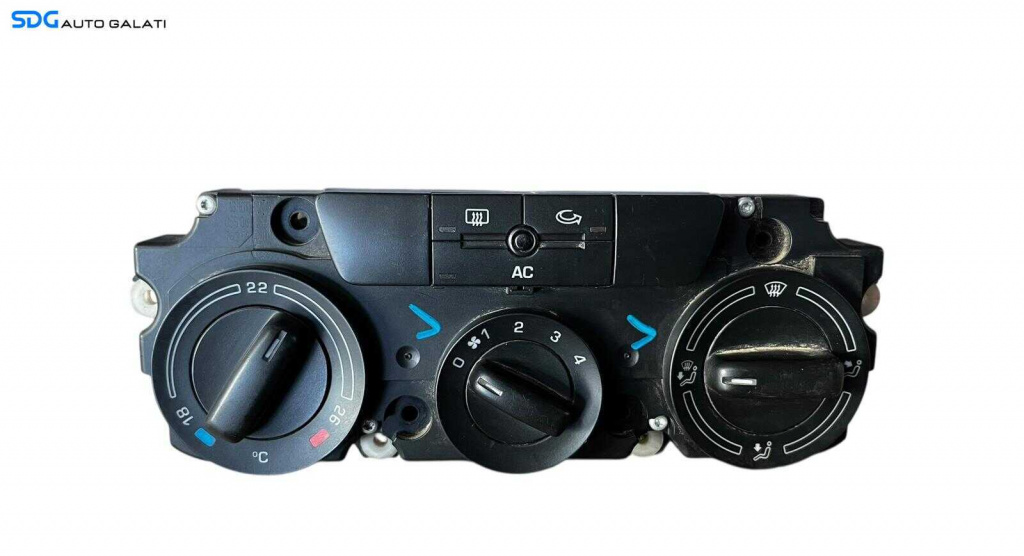 Panou Modul Unitate Comanda AC Aer Conditionat Clima Climatic Skoda Octavia 2 2004 - 2013 Cod 1Z0820047K [LC0637]