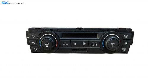 Panou Modul Unitate Comanda AC Aer Conditionat Clima Dublu Climatronic BMW Seria 1 E81 E82 E87 E88 2...