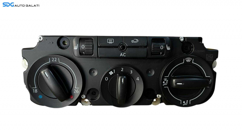 Panou Modul Unitate Comanda AC Aer Conditionat Clima Climatic cu Incalzire in Scaun Scaune Volkswagen Tiguan 2007 - 2013 Cod 1K0820047HC 5HB009352 [LC0591]
