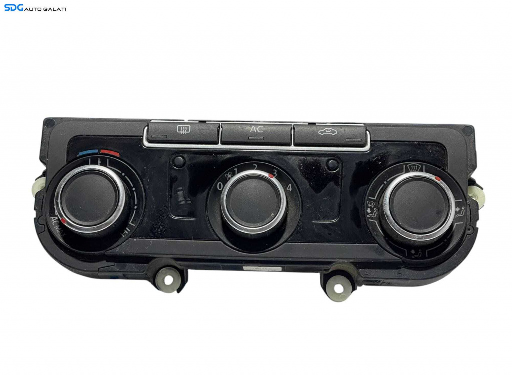 Panou Modul Unitate Comanda AC Aer Conditionat Clima Climatic Volkswagen Caddy 2010 - 2015 Cod 7N0907426AM 5HB009751 [L2880]
