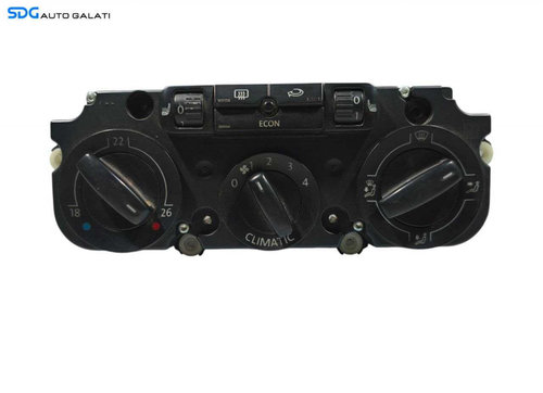 Panou Modul Unitate Comanda AC Aer Conditionat Clima Climatronic cu Incalzire in Scaune Volkswagen T...