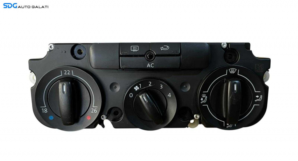 Panou Modul Unitate Comanda AC Aer Conditionat Clima Climatic Volkswagen Caddy 2003 - 2010 Cod 1K0820047JN 5HB010272 [LC0589]