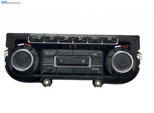 Panou Modul Unitate Comanda AC Aer Conditionat Clima Climatronic Dublu Dual Zone Volkswagen Golf 6 P...
