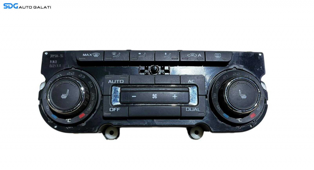 Panou Modul Unitate Comanda AC Aer Conditionat Clima Climatronic Dublu Dual Zone cu Incalzire in Scaune Scaune Skoda Octavia 2 2008 - 2013 Cod 3T0907044BL [LC0647]