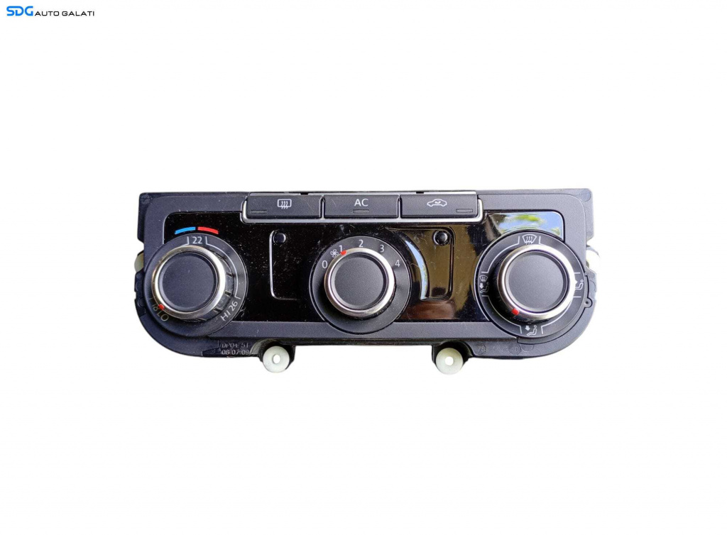 Panou Modul Unitate Comanda AC Aer Conditionat Clima Climatic Volkswagen Caddy 2010 - 2015 Cod 3C8907336H 5HB009751 [LC0614]