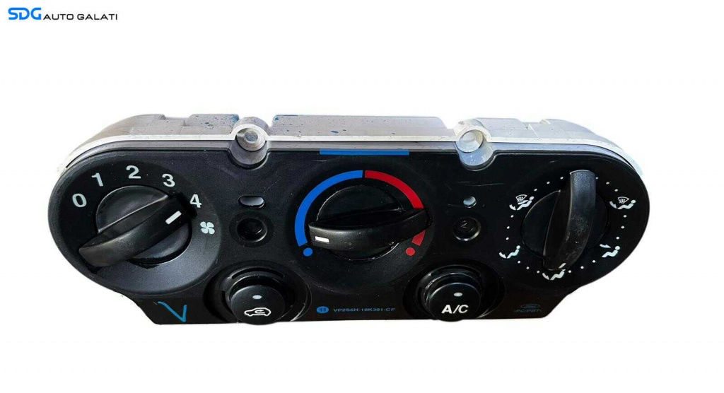 Panou Modul Unitate Comanda AC Aer Conditionat Clima Climatic Ford Fiesta 5 MK5 2002 - 2008 Cod 2S6H-19980-BF [LC0683]