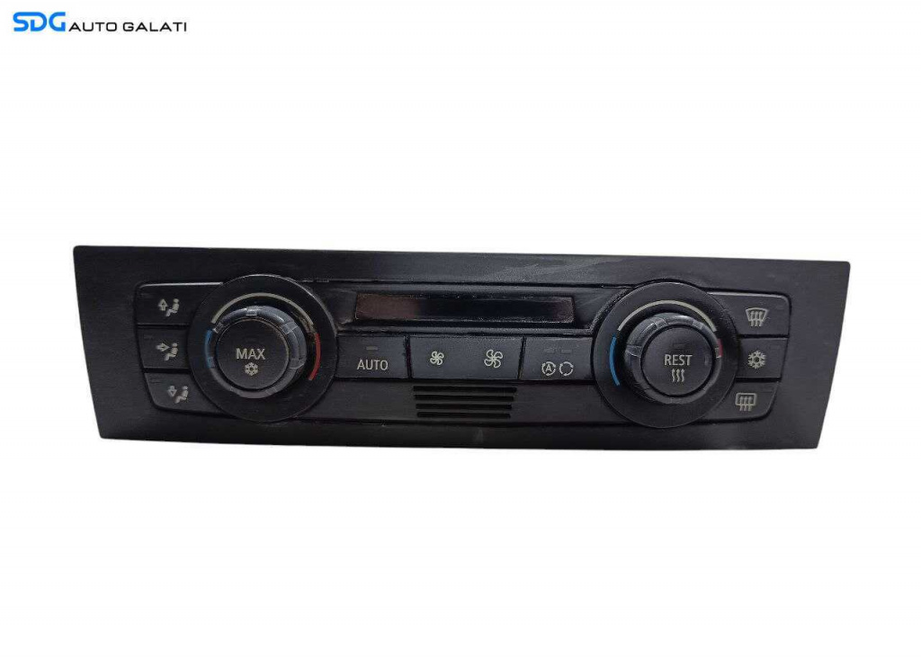 Panou Modul Unitate Comanda AC Aer Conditionat Clima Dublu Climatronic BMW Seria 3 E90 E91 2004 - 2011 Cod 6411 9117136-01 9117136 [L6711]