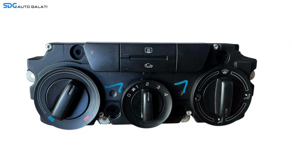 Panou Modul Unitate Comanda FARA AC Aer Conditionat Clima Climatic Skoda Octavia 2 2004 - 2013 Cod 1Z0819047 [LC0636]