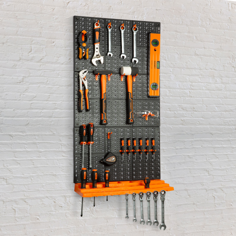 Panou organizator de scule, de perete, 50 x 33 cm 10944B
