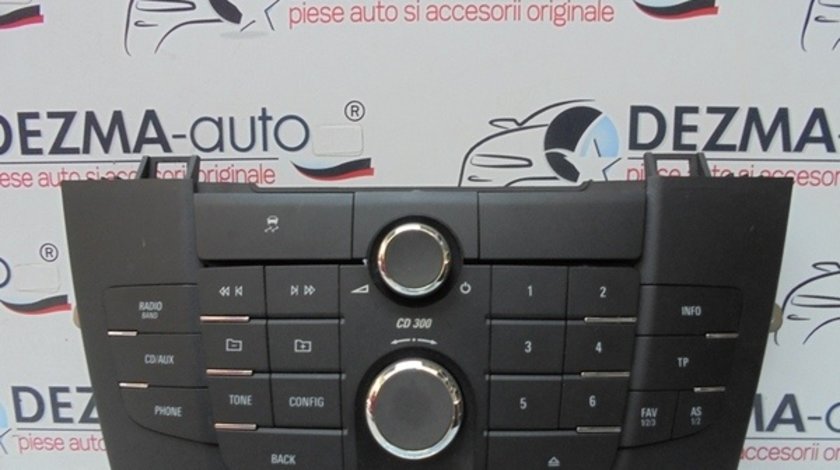 Panou radio cd, 13273252, Opel Insignia sedan (id:124801)