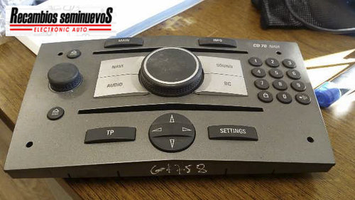 Panou RADIO-navigatie OPEL CORSA CD70 NAVI / CD70NAVICD70 NAVI / CD70NAVI
