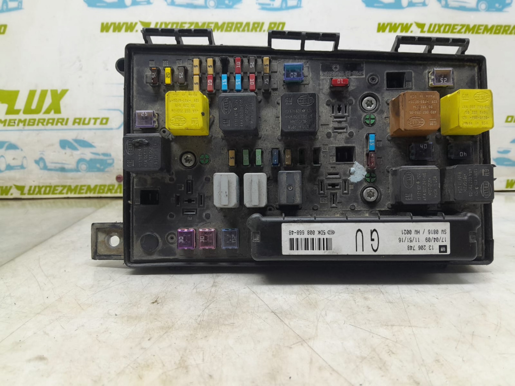 Panou sigurante 1.7 cdti z17dth 743381 13206748 5dk008668-48 Opel Astra H [2004 - 2007] 1.7 cdti Z17DTH