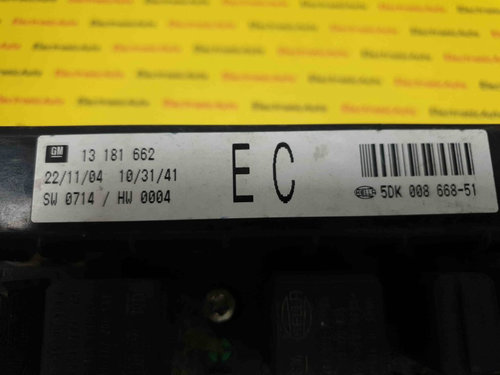 Panou Sigurante BSI Opel Astra H 1.9CDTi, 13181662EC, 5DK00866851,