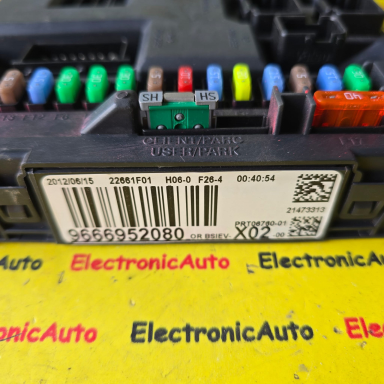 Panou sigurante BSI Peugeot, CITROEN C3, 9666952080,