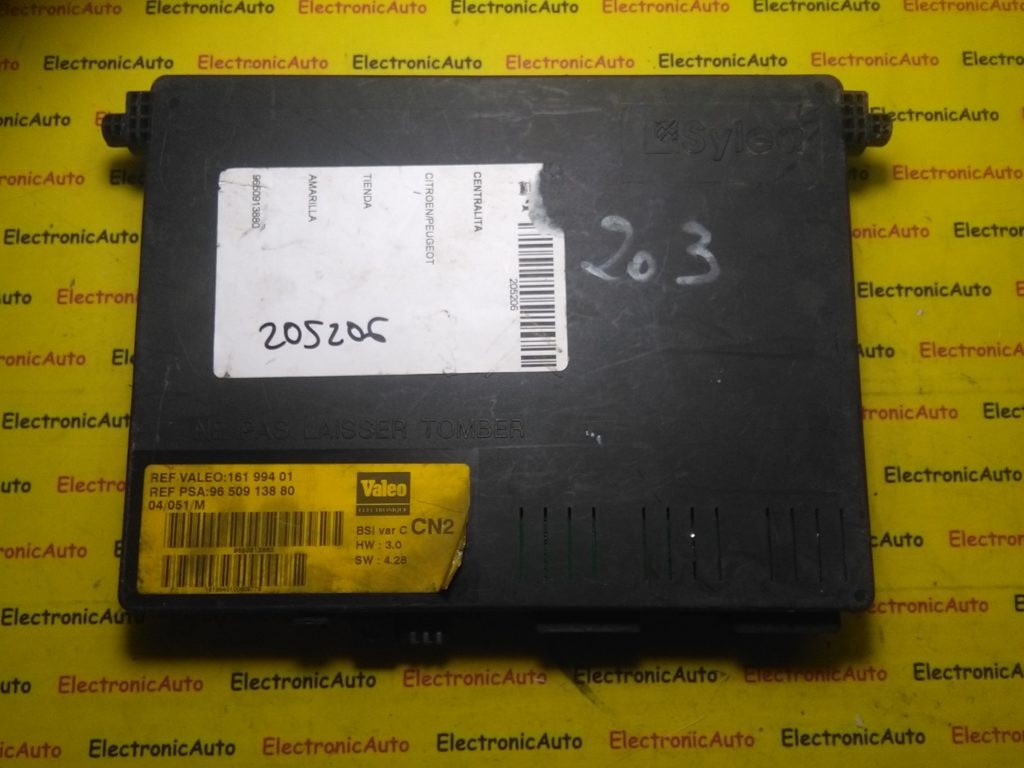 Panou sigurante Citroen Xsara 9650913880, 16199401