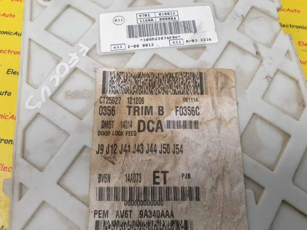 Panou Sigurante Ford Focus III, BV6N14A073ET, 522074F06