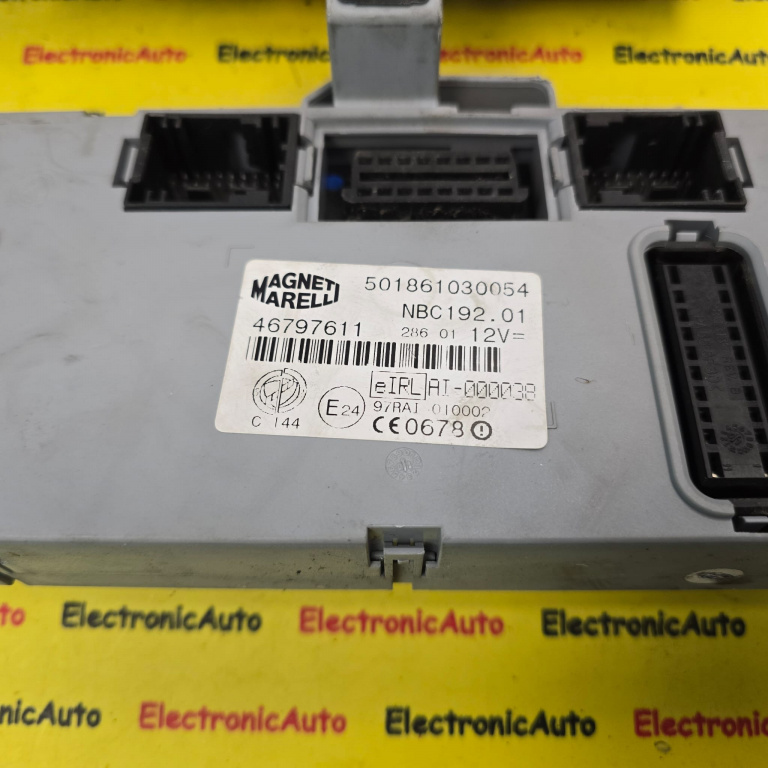 Panou sigurante, Imobilizator Fiat Stilo, 501861030054, 46797611, 46750594, 46797600, 501208940080,